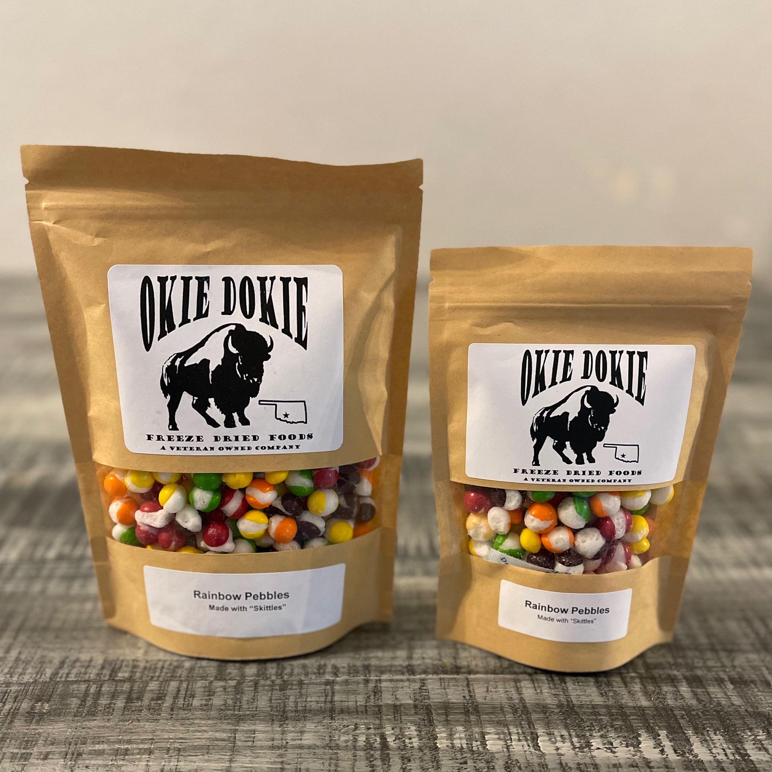 Rainbow Pebbles OKIE DOKIE FREEZE DRIED FOODS LLC